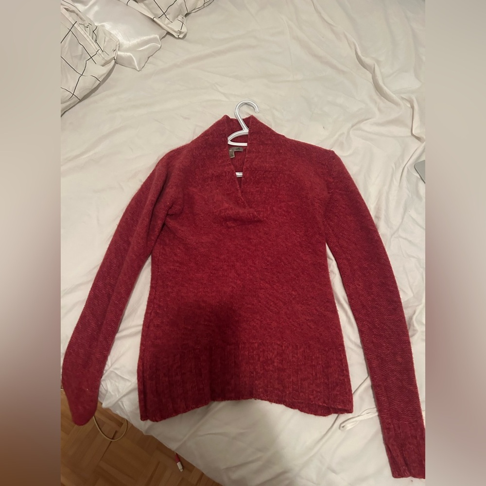Horny Toad Rich Red Knit Sweater